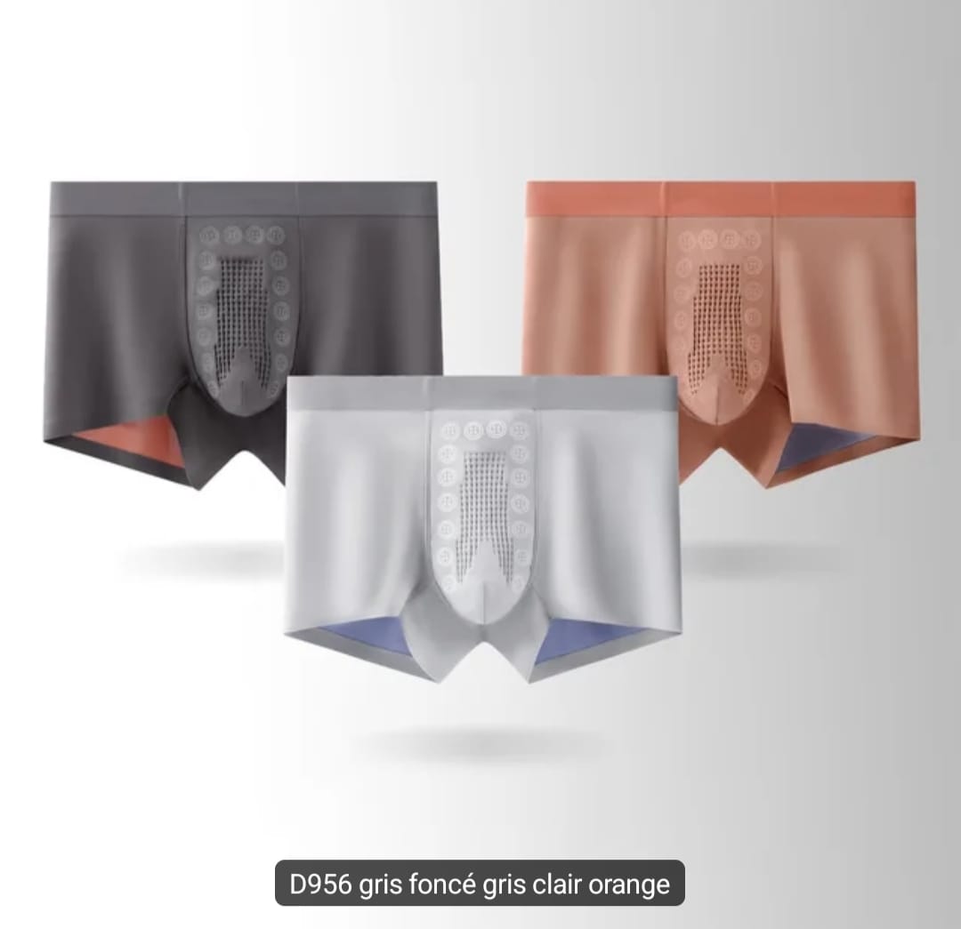 Boxer Homme 100% Coton – Confort Premium au Quotidien 3 à 13.900f